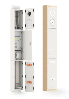 Wieland: Gesis-Installationssäule für Plug and Play im Klassenzimmer