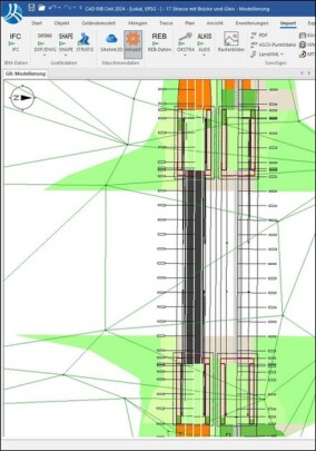 RIB Civil jetzt mit integriertem Infrakit-Button für digitalen Workflow