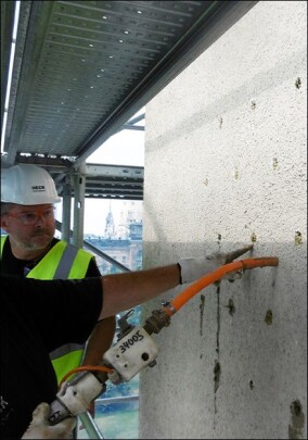 Hinterfüllung macht Aufdopplung alter WDVS möglich