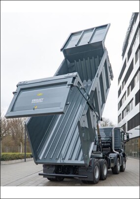 Meiller stellt neue Maxtreme-Hinterkipper für Schüttgut vor