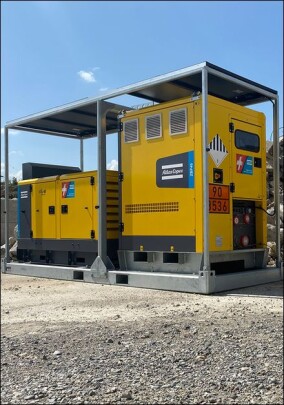 Atlas Copco und Walo Bertschinger setzen auf Hybridspeicher