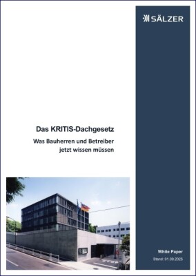Sälzer veröffentlicht Whitepaper zum KRITIS-Dachgesetz