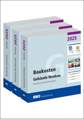 Fachbücher „BKI Baukosten Neubau 2025” erschienen