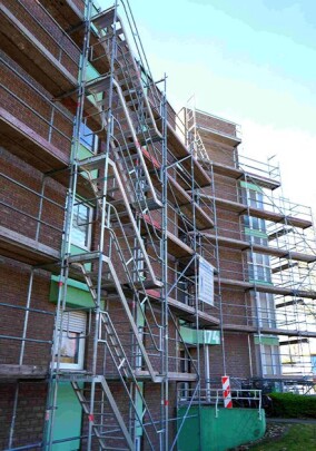 Nachträgliche Kerndämmung verbessert Wärmeschutz bei Klinkerfassaden