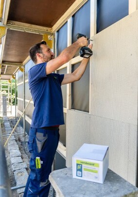 Verotec entwickelt zwei neue Ausbausysteme auf Basis einer Blähglas-Allround-Platte