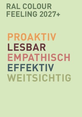 RAL-Farbtrendbericht RAL Colour Feeling 2027+