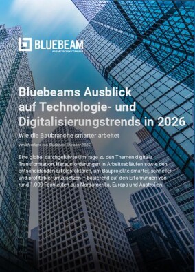 KI-Studie: Bluebeam analysiert Technologie- und Digitalisierungstrends 2026