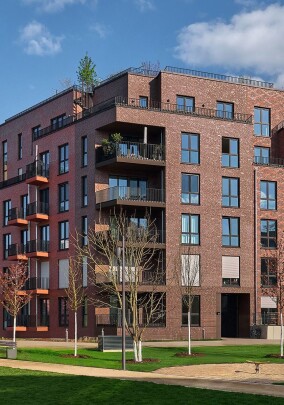 3D-Fassadenreliefs im Düsseldorfer Quartier „maxfrei“