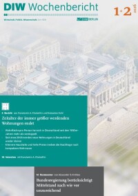 DIW-Studie: Wohnungen in Deutschland werden kleiner