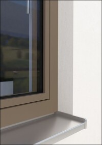 Designvariante des Kunststoff­profil-Systems Gealan-Linear