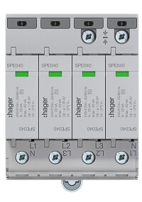 Phasenverschienbarer Überspannungsschutz Typ 2 reduziert Verdrahtungsaufwand