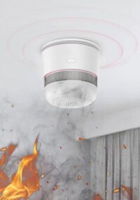 Mini-Rauchwarnmelder RWM-180.mini mit fotoelektrischem Sensor