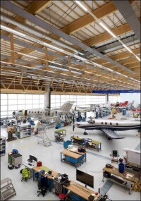 Individuelle Bodenbeschichtungen für Hangar und Nebengebäude in Bouchs