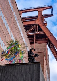 Neues Welterbe Forum auf Zollverein: Innenausbau hat begonnen