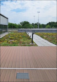 Rockwool stellt druckbelastbare Steinwolle-Dämmungen für Nutzdächer vor