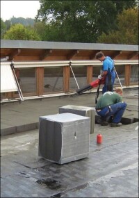 Foamglas: Dämmung für Flachdächer in Holzbauweise