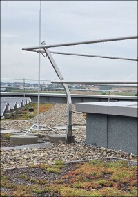 LUX-top sichert Gründach des Förderzentrums Kösching