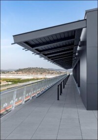 KE-Überdachung auf dem Circuit Ricardo Tormo in Valencia