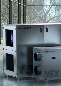 Exhausto VEX1000: Kompakte Lüftungsgeräte