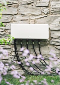 Smarte Gartenbewässerung: Bewässerungssteuerung Jardana trifft Touchpanel Fabro KNX