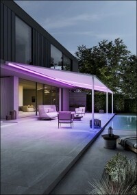 Markilux: LED-Beleuchtung für Markisen gezielt einsetzen