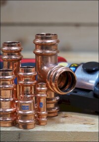 Sanha: Freigabe von ACR Copper Pressfittings bis 5/8
