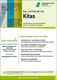Bau und Betrieb von Kitas: Fachkonferenz 25./26. Juni 2026