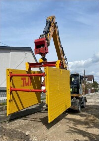 TWF Verbaugreifer für sicheren Grabenverbau