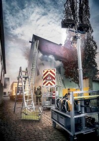 Munk zeigt Rettungstechnik auf der Interschutz 2026