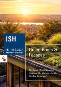 ISH 2027 erweitert Sonderareal für begrünte Gebäudehüllen und Regenwassermanagement