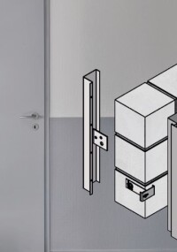 Schnelle Türmontage mit Novoferm Stahlfutterzarge UniFix