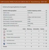 Anouri Prüfsoftware verhindert Versenden von inkorrekten GAEB-Dateien 
