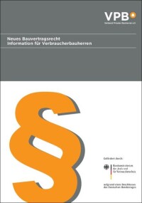 VPB-Broschüre „Neues Bauvertragsrecht“