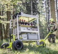 Rettungstechnik im Gelände: Neues Offroad-System für Rollcontainer