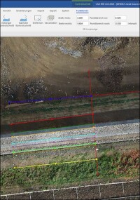 Neue RIB Civil Funktion: 3D-Linienzug für Punktwolken