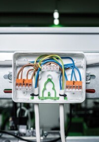 Normkonforme Zugentlastung ZEL 2K-12/16 für Abzweigdosen