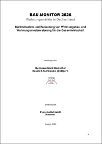 Bau-Monitor 2026 veröffentlicht: Es fehlen 1,35 Mio. Wohnungen in Deutschland