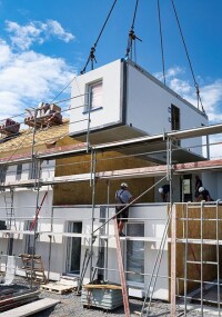 Dennert-Bausystem: massive und hybride Modulbauweise