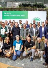 GaLaBau-Innovations-Medaille 2026 an 16 Unternehmen verliehen