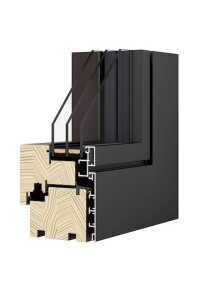 Duoline Holz-Aluminium-Fenstersystem in drei Bautiefen