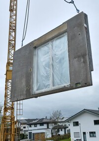 Fensterintegration im Fertigbauteil mit Windowment