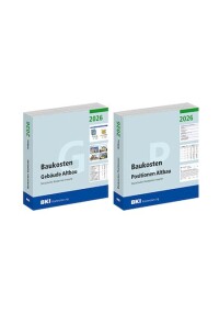 Fachbücher „BKI Baukosten Altbau 2026” erschienen