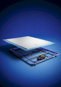 Geberit CleanFloor30 und Duofix beschleunigen Montage bodenebener Duschen