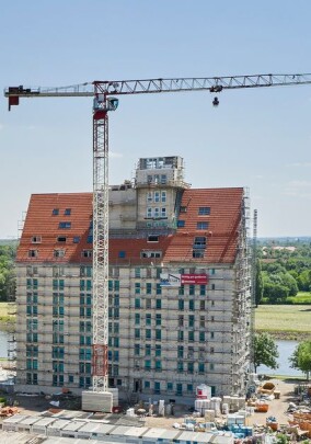 „Reichseinheitsspeicher” mit Dämmung von Rockwool zu Wohnhäusern transformiert