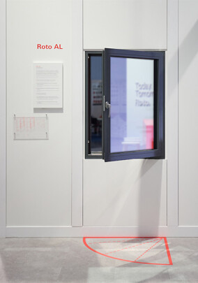 Griffgesteuerte Feststellbegrenzer für Aluminiumfenster