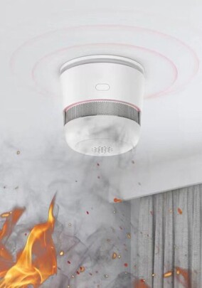 Mini-Rauchwarnmelder RWM-180.mini mit fotoelektrischem Sensor