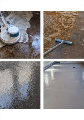 Instandsetzung ölbelasteter Betonböden - systematischer Aufbau und Produkteinsatz