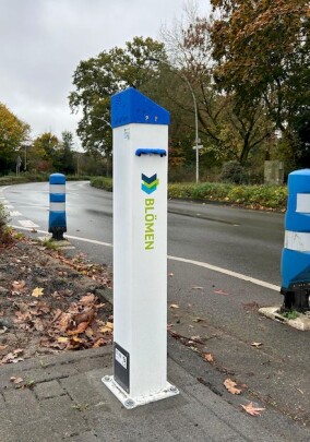 Blömen Laser-Fußgänger-Schutzsystem für sicherere Straßen