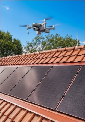 Neuer Drohnenservice zur präzisen Dachvermessung