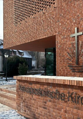 Cemex-Beton beim Kirchenneubau in Nürnberg